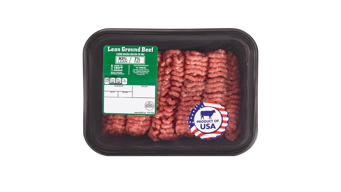 Simply Nature Organic Grass Fed Ground Beef 93% Lean (1 lb) | Delivery ...