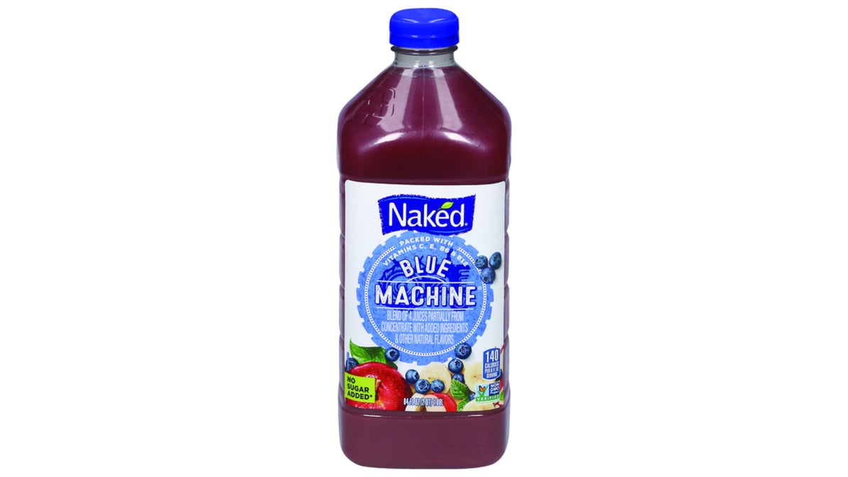 Naked Juice Blue Machine Boosted Smoothie, 64 oz