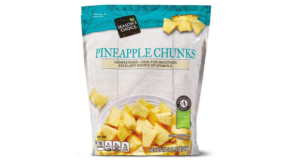 Frozen Pineapple Cubes