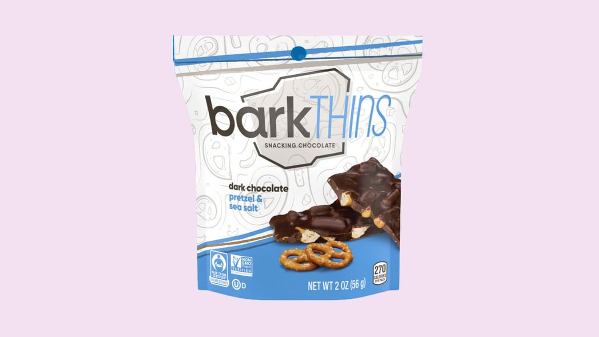 Bark Thins Snacking Chocolate Dark Chocolate Almond with Sea Salt 4.70  Ounces (Case of 12)