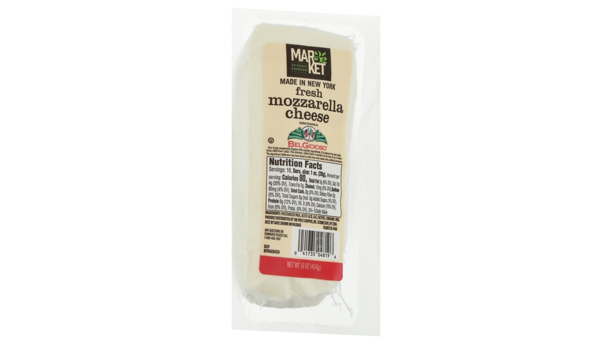 Market 32 Belgioioso Fresh Mozzarella Cheese Block (16 oz) | Delivery Near  Me - Doordash