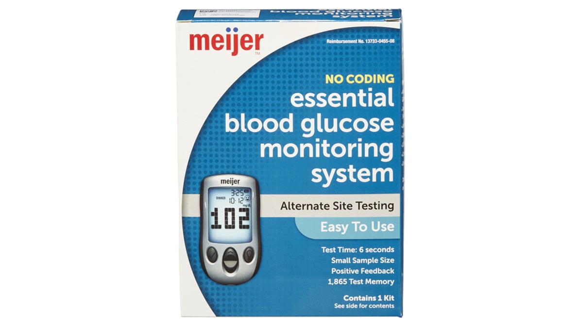 Meijer Essential Glucose Meter Kit