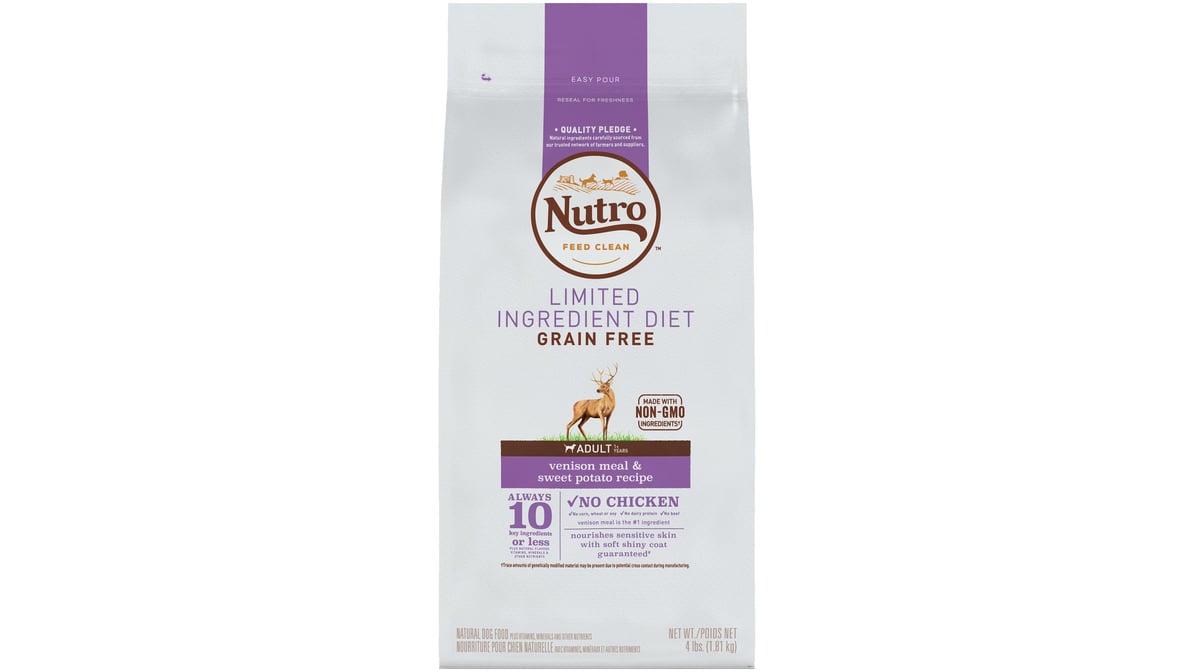 Nutro clean feed shops dog food