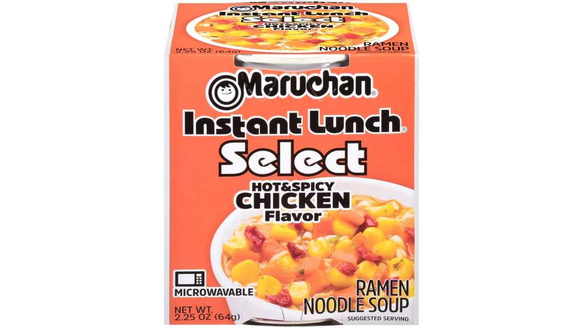 Save on Maruchan Instant Lunch Ramen Noodle Soup Hot & Spicy