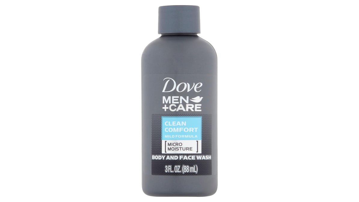 Dove Men+Care Clean Comfort Body Plus Face Bar Soaps Mild Formula (4 oz x 8  ct) Delivery - DoorDash