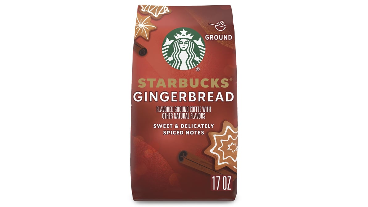 STARBUCKS GRND GINGERBREAD COFFEE 17OZ