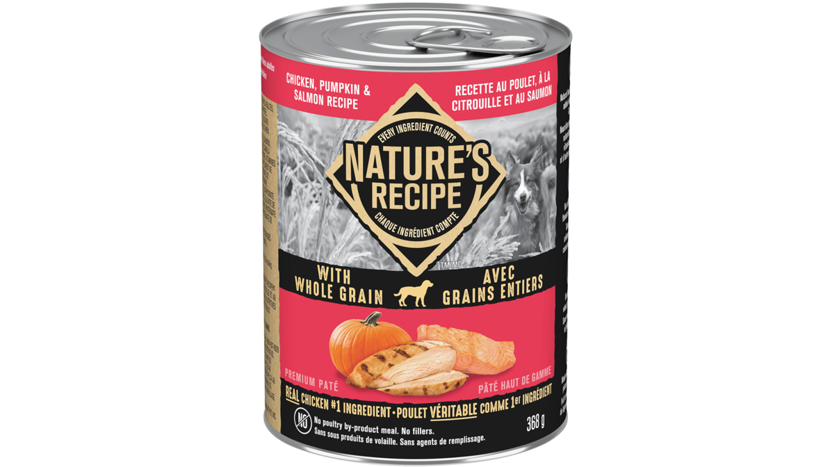 Nature's recipe 2025 canned dog food