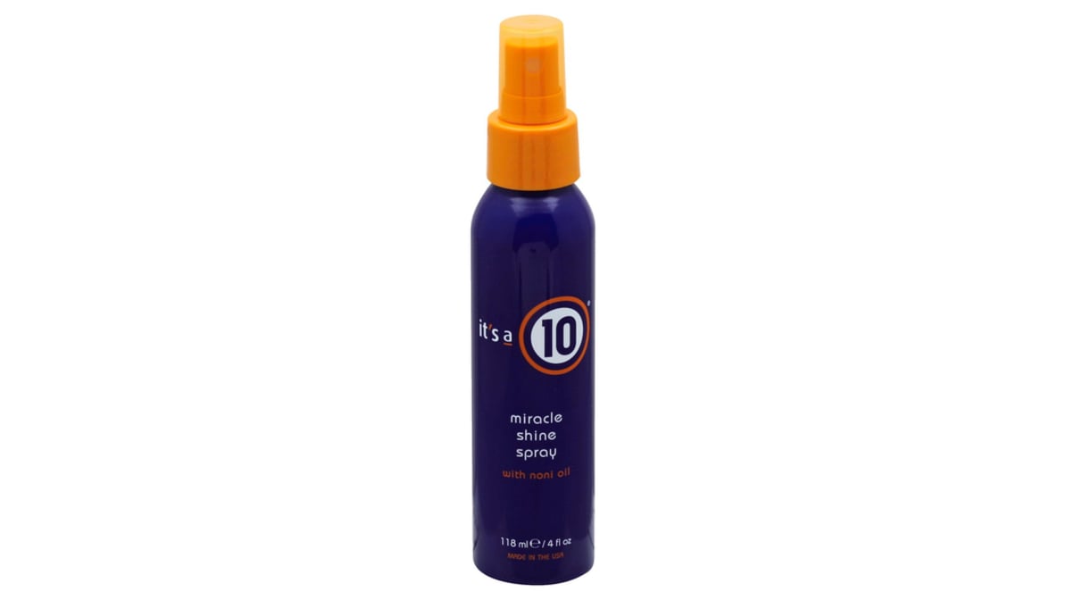 It's a 10 Miracle Shine Hair Spray with Noni Oil (4 oz) Delivery - DoorDash