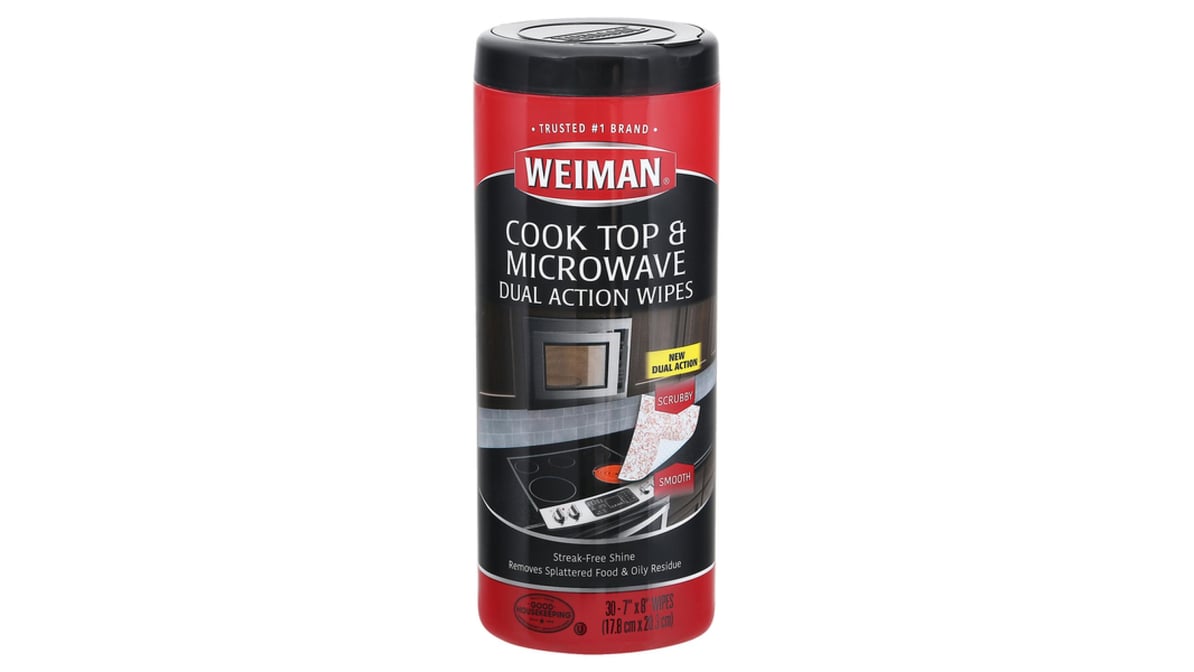 Weiman Dual Action Cooktop & Microwave Wipes (30 ct) | Delivery Near Me ...