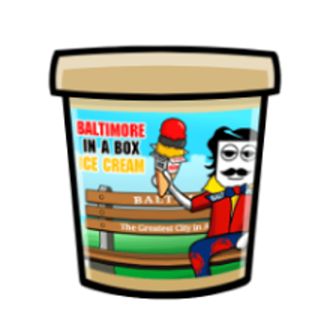 Baltimore in a Box Ice Cream Shop (W 36th St)
