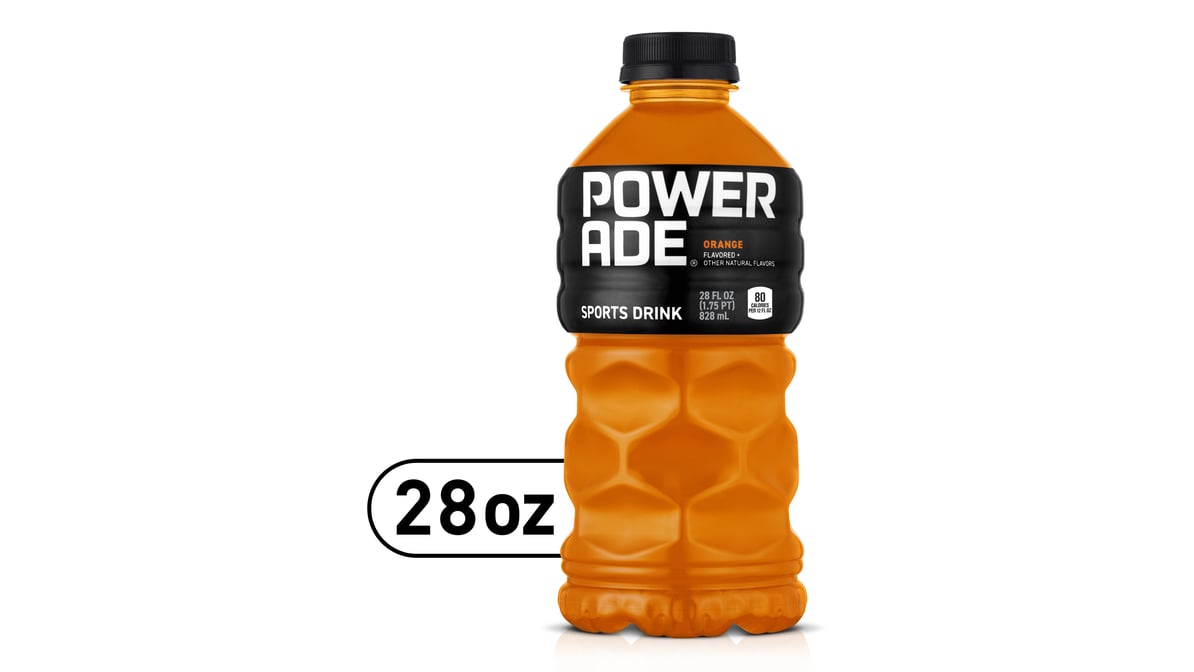 POWERADE Orange Bottle, 28 oz