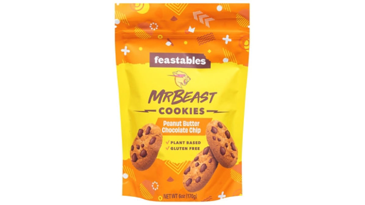 Feastables MrBeast Chocolate Chip Cookies