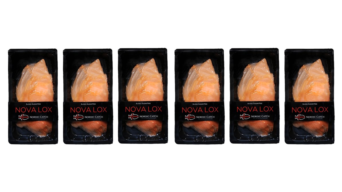 Nordic Catch Perfect Salmon Nigiri Sushi Kit for 2 - Icelandic Salmon (11oz Fillet), Pink