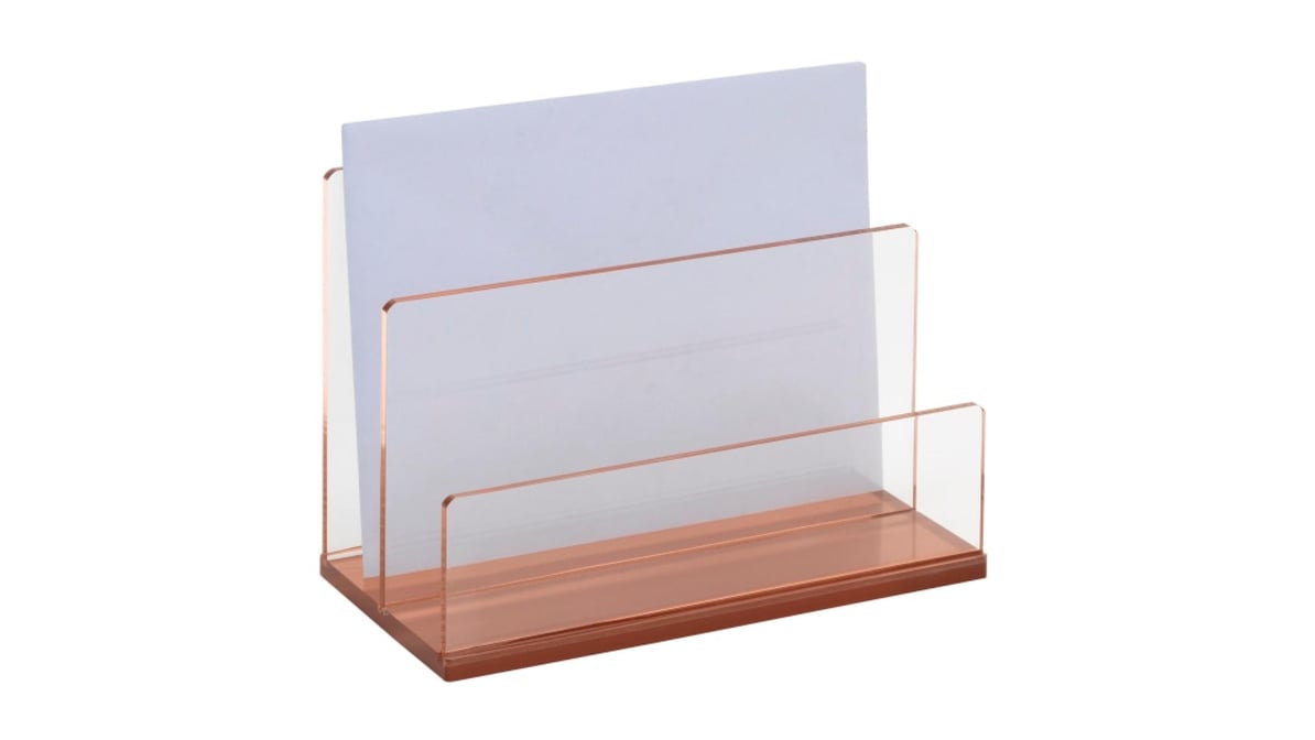 Realspace 5 Piece Desk Organizer Set With Antimicrobial Treatment