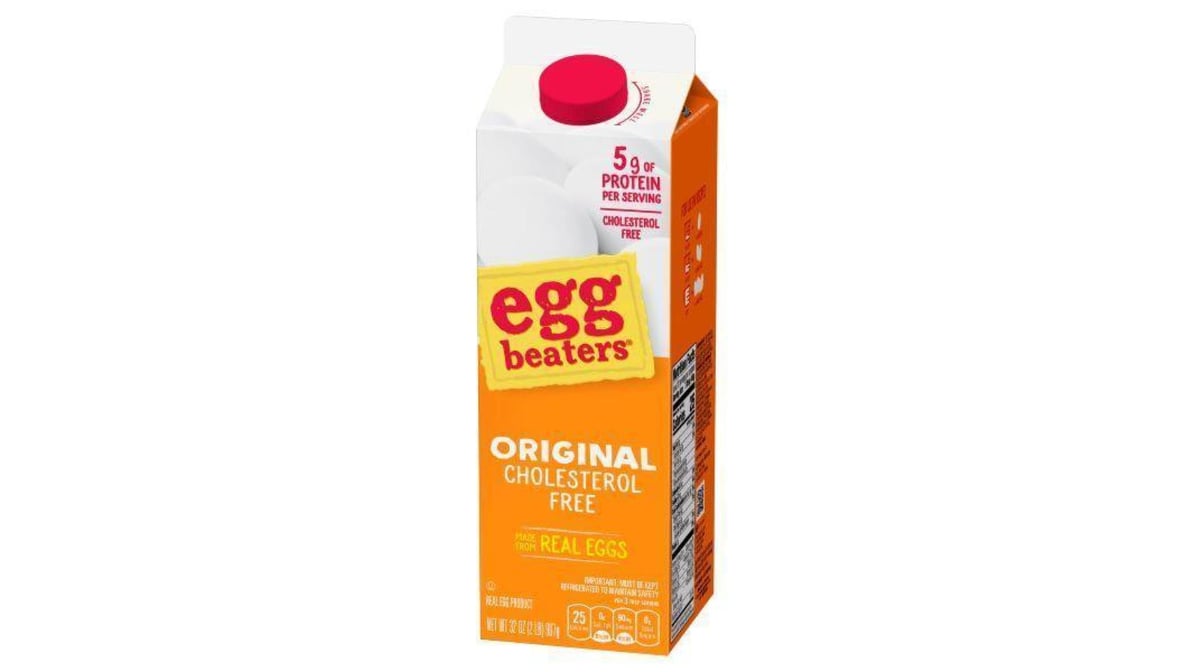 EGG BEATERS REAL EGGS ORIGINAL CHOLESTEROL FREE / 32 OZ