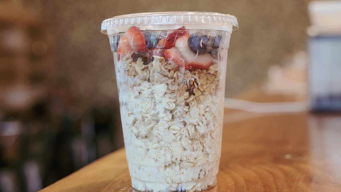 Overnight Oats - Grab and Go - People's Coffee - Cafe in NC