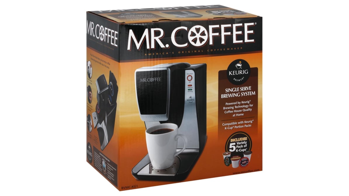 Mr. Coffee Brewing System Single Serve Coffee Maker Delivery