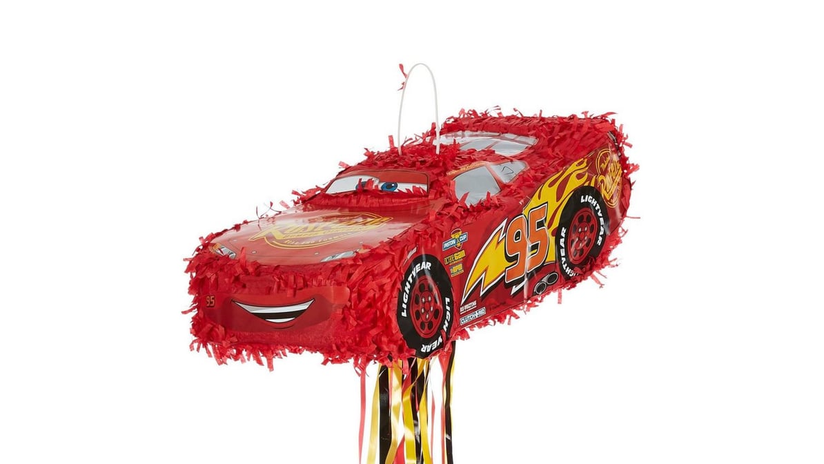 Ya Otta Pinata Pull String Lightning McQueen Car 3 Pinata | Delivery ...