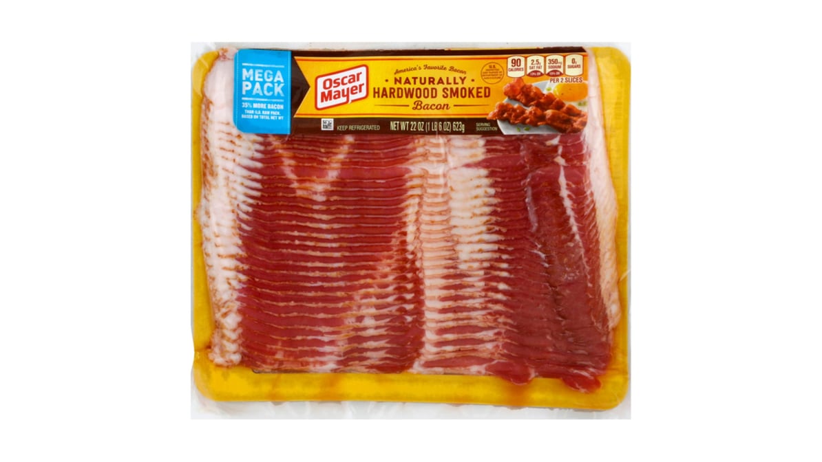 Oscar Mayer Naturally Hardwood Smoked Bacon Mega Pack