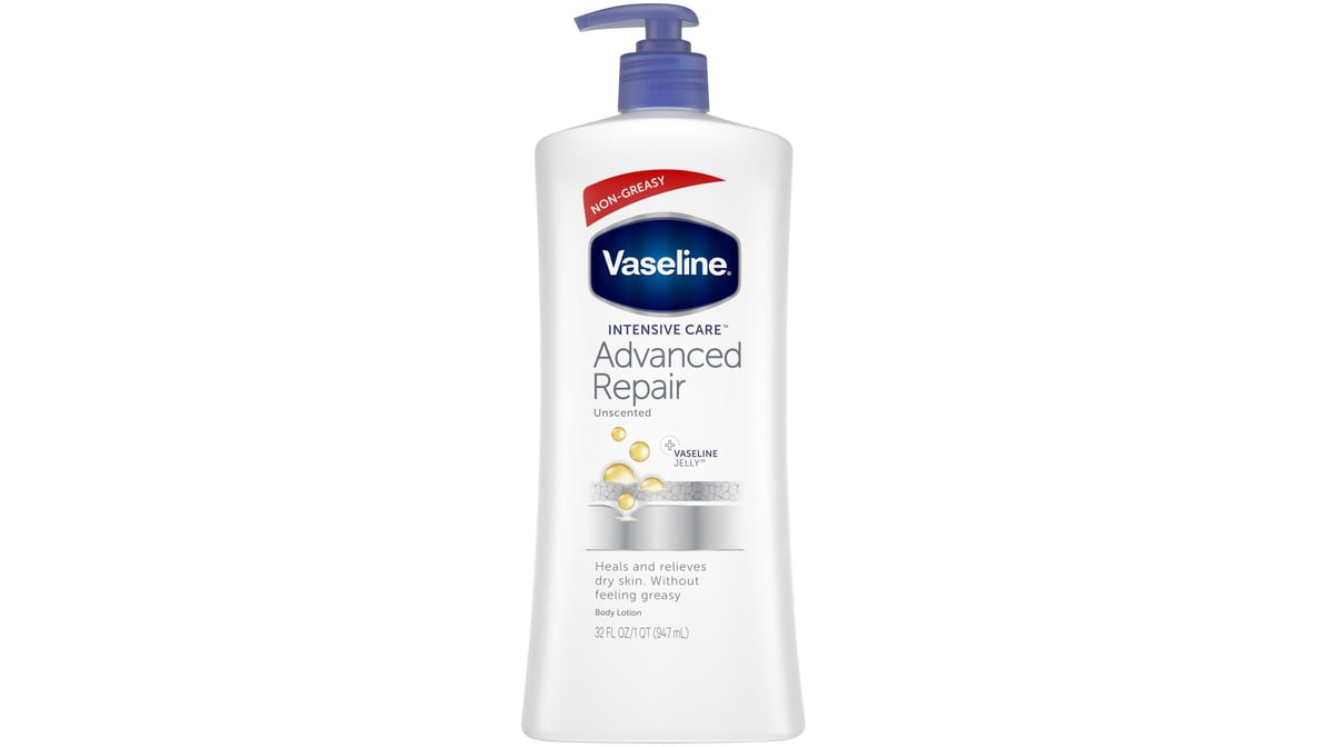 Vaseline Intensive Care Advanced Repair Body Lotion Unscented 20 ...