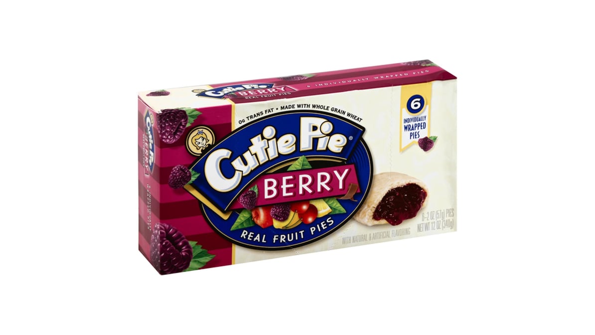 Cutie Pie Real Fruit Pies (6 ct) | Delivery Near Me - Doordash