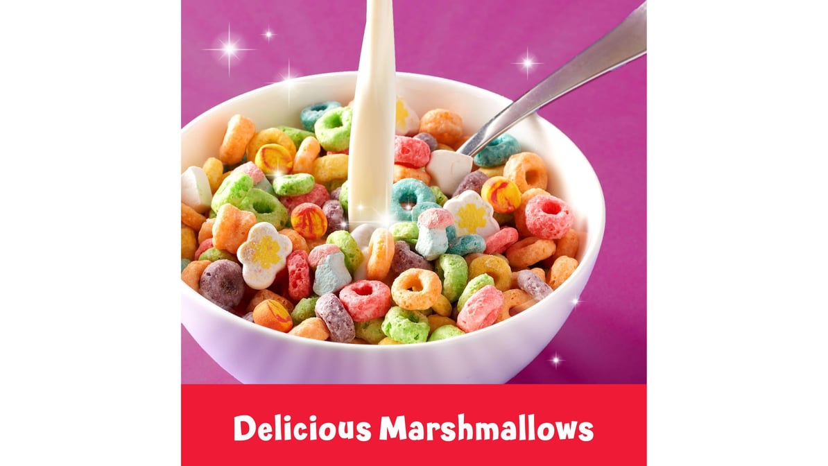 Kellogg's Froot Loops Original with Marshmallows Breakfast Cereal, Family  Size, 17.7 oz Box 