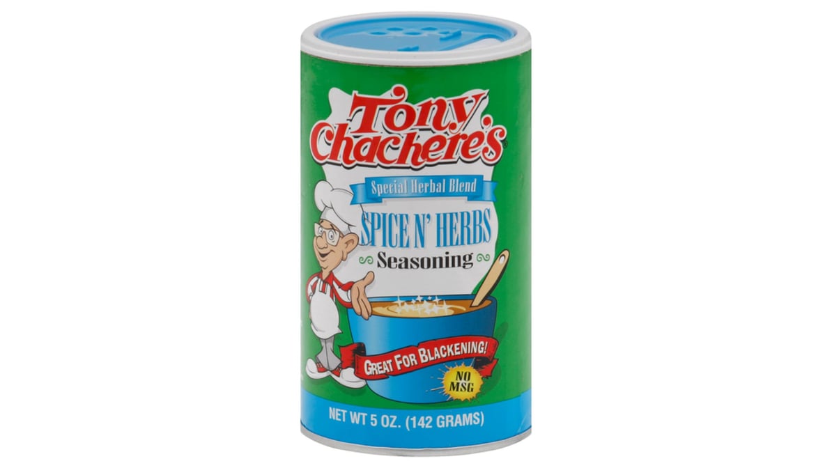 TONY CHACHERE'S Spice and Herb Blend