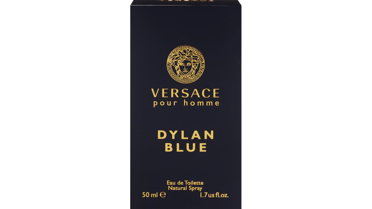 Dylan Blue Eau De Toilette Spray for Men, 1.7 Ounce Scent