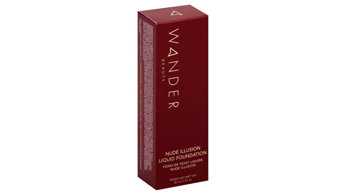 Wander Beauty Liquid Foundation Nude Illusion (30 ml) | Delivery Near Me -  Doordash