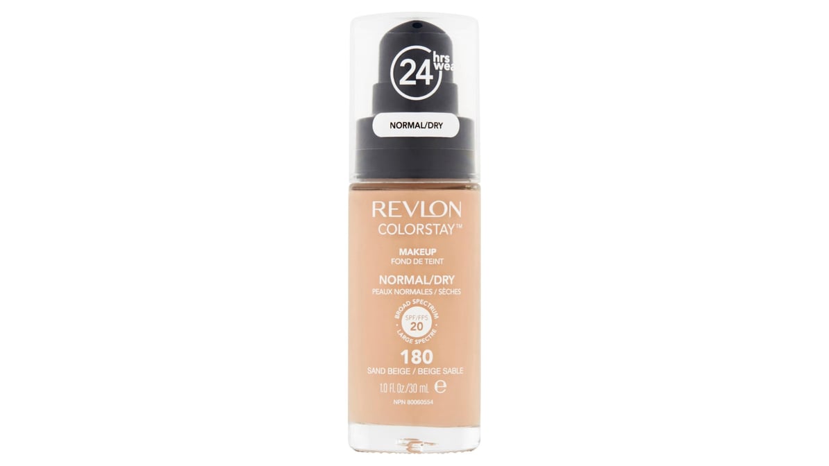 Revlon ColorStay Normal Dry Skin SPF 20 180 Sand Beige Makeup 1 Oz