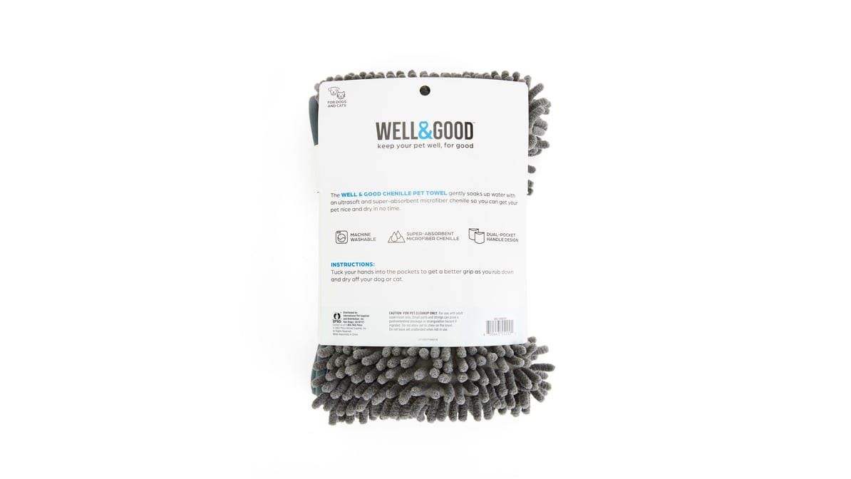 Well & Good Core Medium Assorted Dog Towel | Delivery Near Me - Doordash