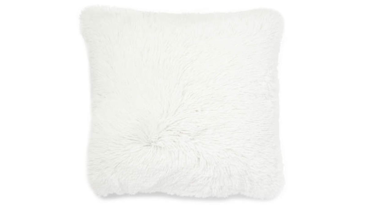 Polar White Throw Pillow