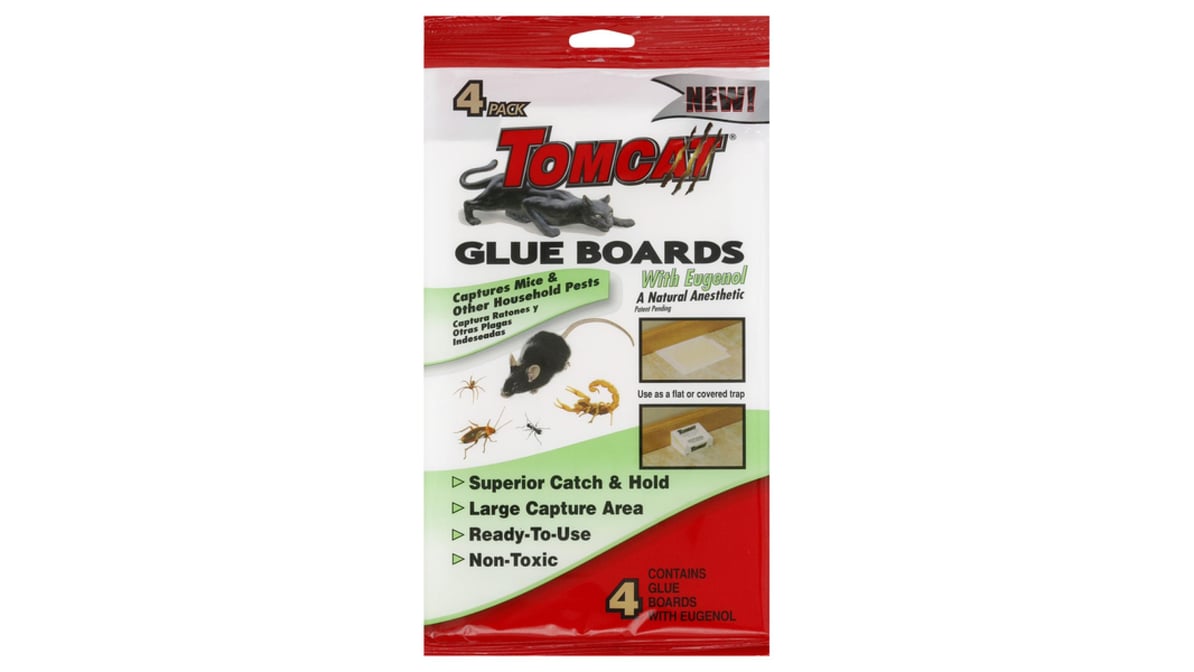 Tomcat Glue Mouse Trap (4 ct) Delivery - DoorDash