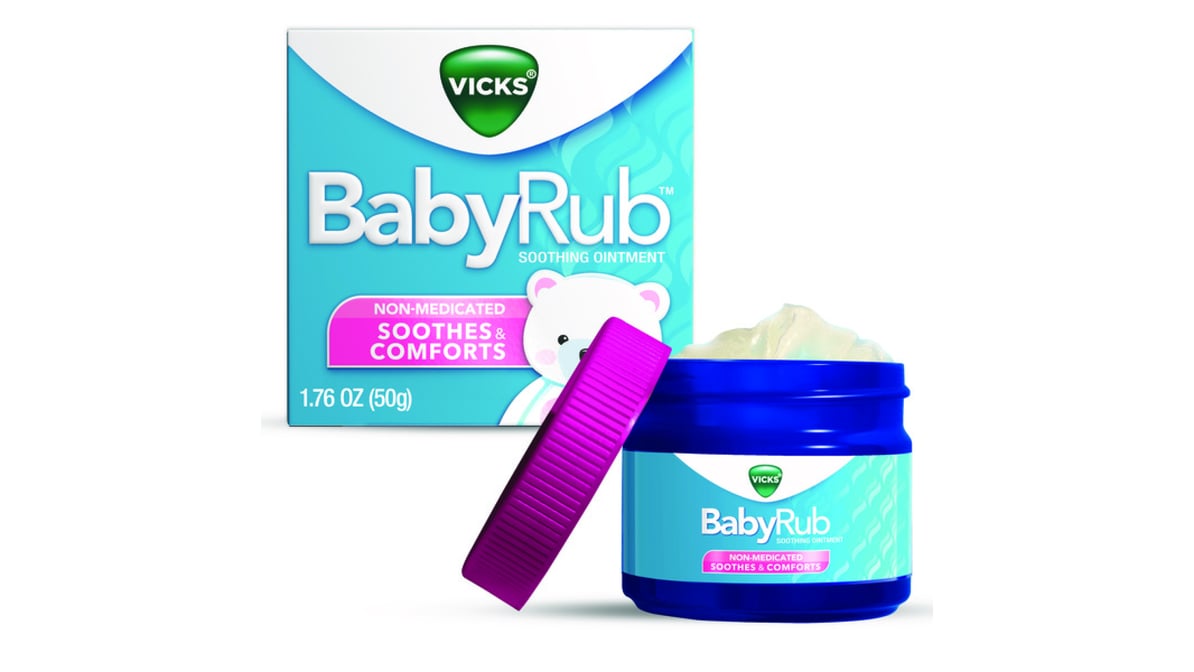 Vicks fashion for baby rub