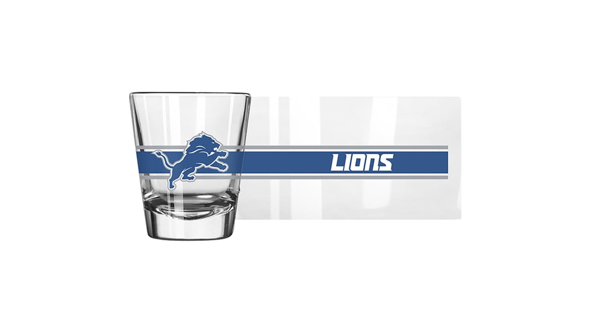 Detroit Lions 2 oz Gameday Shot Glass (1 ct)