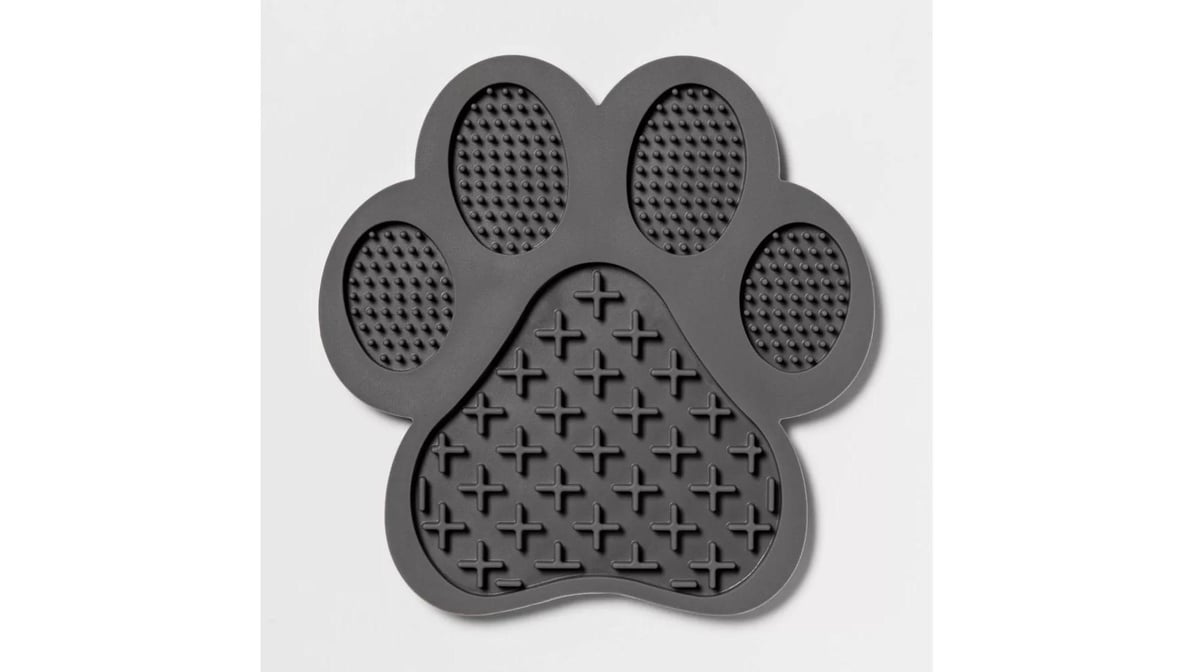 Silicone Distraction Mat For Dogs - Gray - Up & Up™ : Target