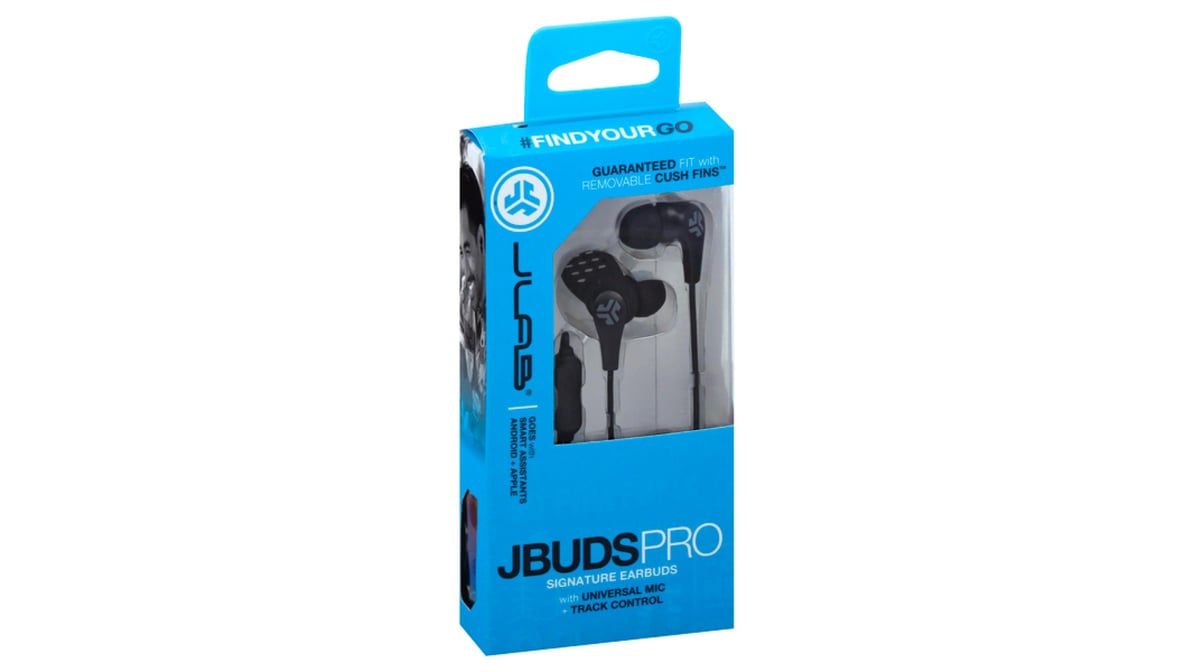 Jlab jbuds pro earbud wired headphones with universal online mic