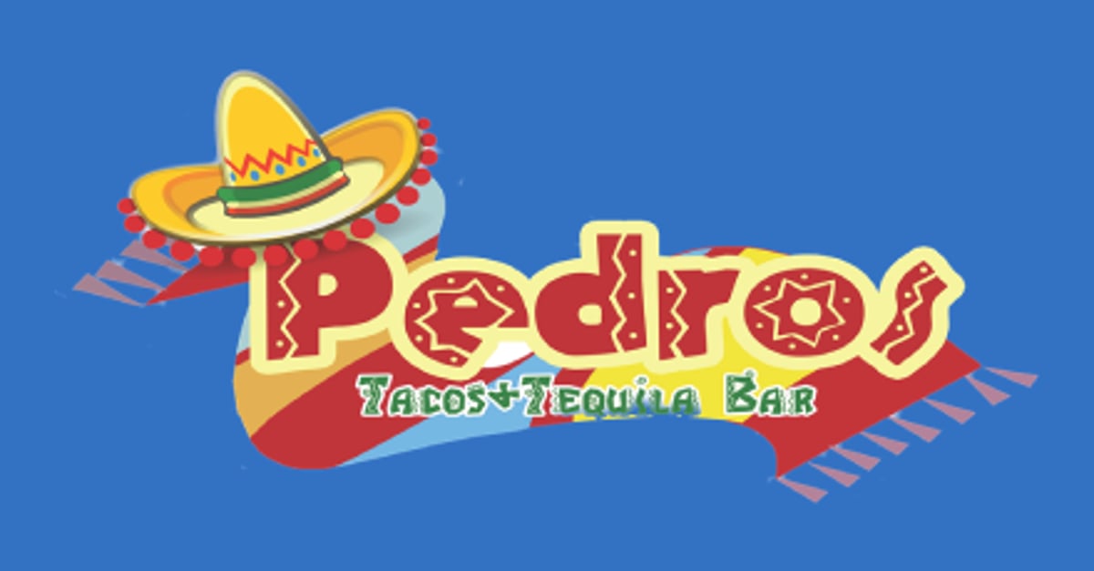 Menu, Pedro's Tacos & Tequila