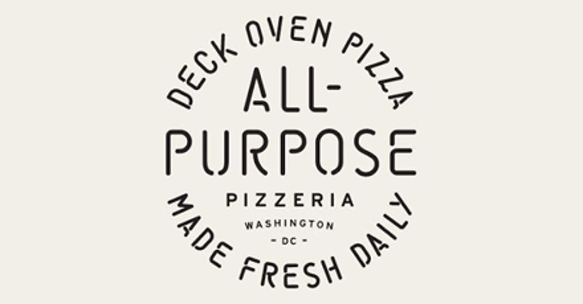 Order All-Purpose Pizzeria (Capitol Riverfront) Menu Delivery