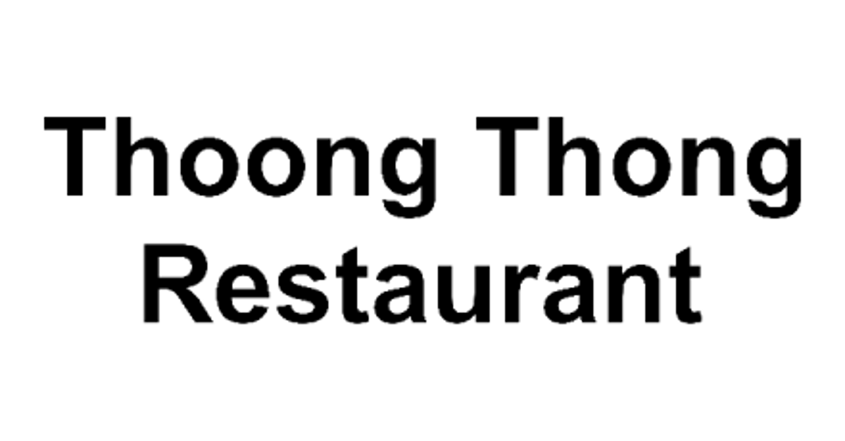 Order THOONG THONG RESTAURANT - Essendon North, Victoria Menu Delivery  [Menu & Prices]