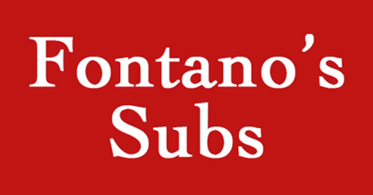 Fontano's Subs Delivery & Takeout | Menu & Prices - DoorDash