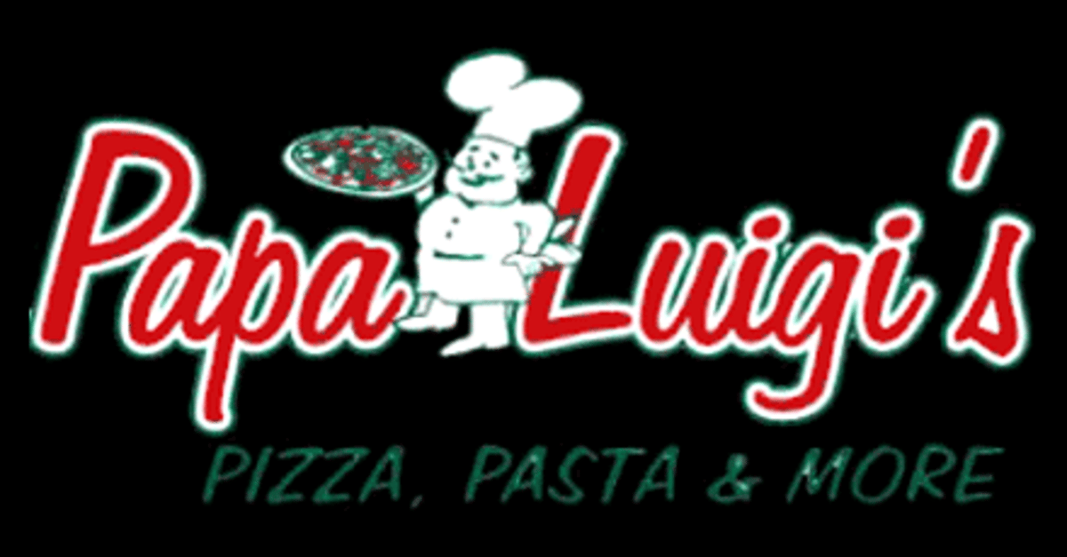 Papa Luigi's Pizza - Food Menu