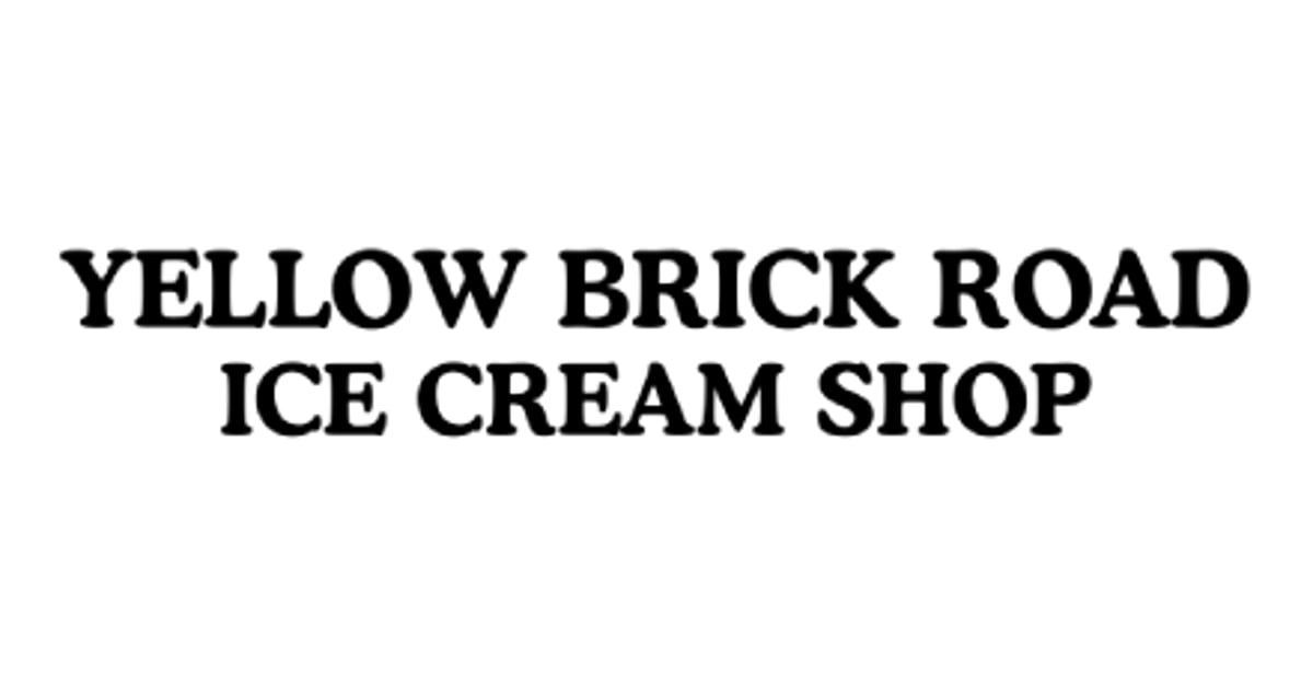 Yellow Brick Road Ice Cream Shops – Voted Best Ice Cream Shops at