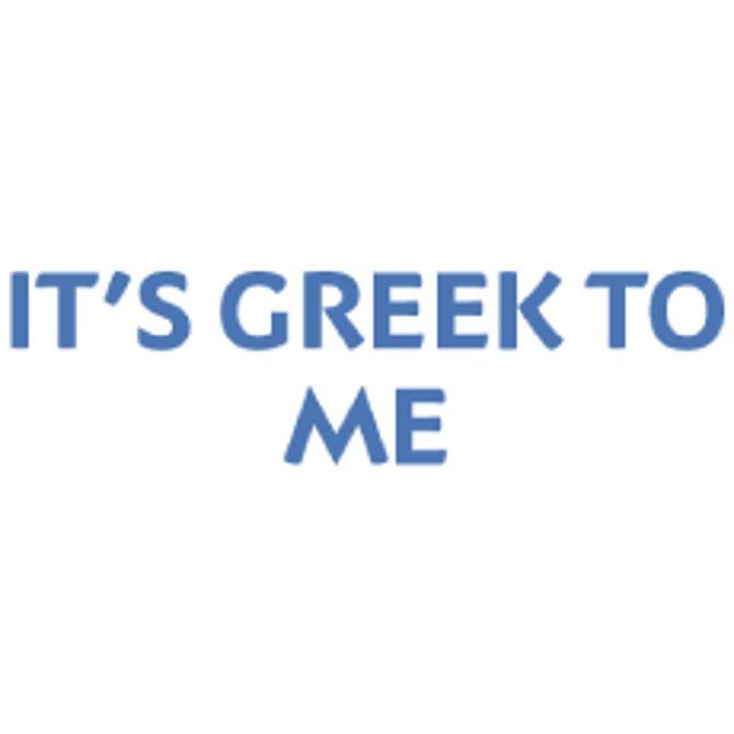 Ridgewood - It's Greek To Me