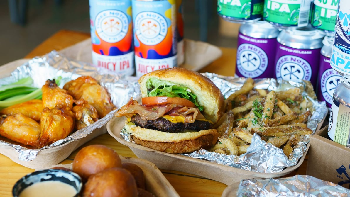 Piggyback Burger with Salt & Pepper Fries - Dream Dinners