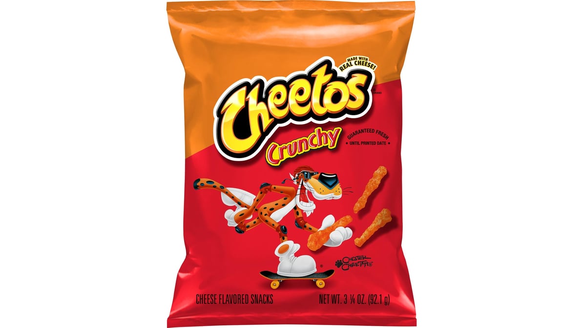Cheetos Crunchy Cheese Flavored Snacks, 3.5 oz - Jay C Food Stores
