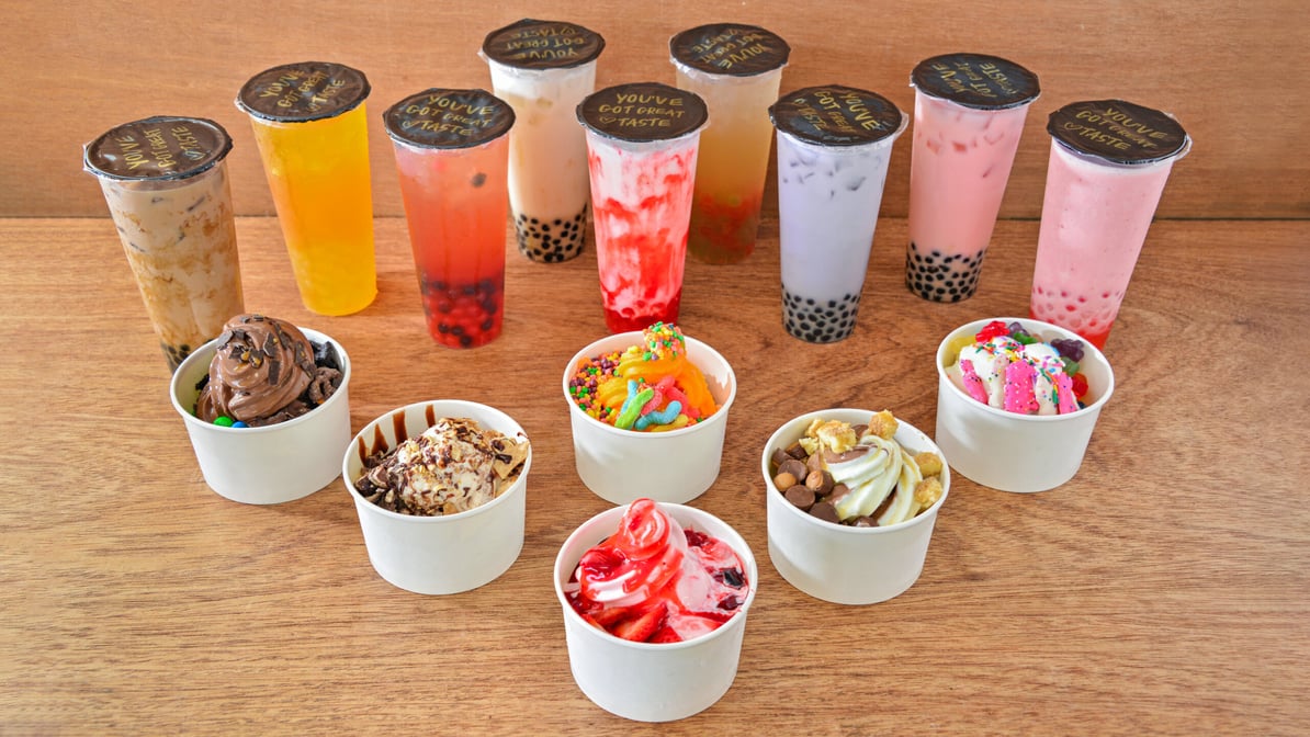 Bubble Tea, Creations Frozen Yogurt