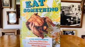 Order "EAT SOMETHING" Cookbook food online from Wise Sons Jewish Delicatessen store, San Francisco on bringmethat.com