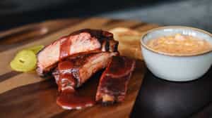 Order PORK SPARE RIBS DINNER  food online from Jack Stack Barbecue - Martin City store, Kansas City on bringmethat.com