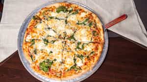 Order Popeye Style Pizza food online from Lefty's Pizza & Breakfast store, Las Vegas on bringmethat.com